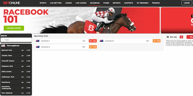 Inside look at BetOnline — a trusted name in horse racing online betting.